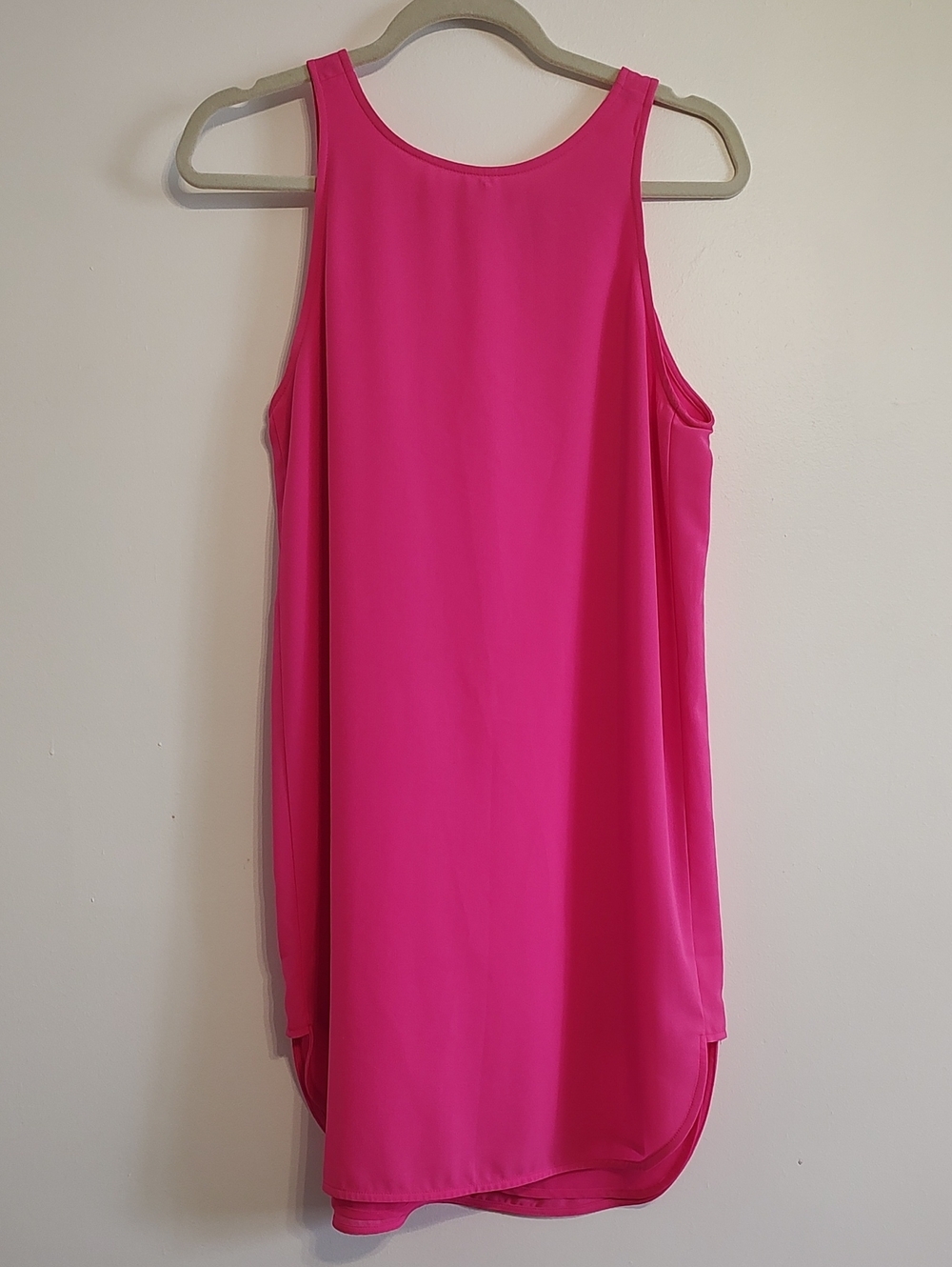 Tobi Hot Pink Sleeveless Shift Dress